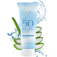 thumbnail image 4 of Florida Glow SPF50 Face Body Sunscreen Lotion Reef Friendly Vegan Water Resistant Sunblock, 4 of 8