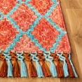thumbnail image 3 of SAFAVIEH Sahara Jeptha Geometric Area Rug, Rust/Aqua, 8' x 10', 3 of 10