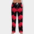 thumbnail image 2 of Trgacdwlo Halloween Pajamas Pants Men Ghost Pumpkin Print Men Pajama Pants Elastic Waist Drawstring Fall Winter Men Lounge Pants, 2 of 7