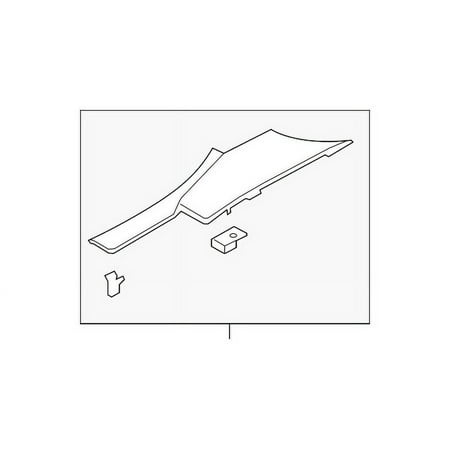 Genuine OE Ford Rear Sill Plate - KL1Z-4013228-BC Fits select: 2018-2021 FORD EXPEDITION MAX LIMITED