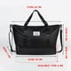 thumbnail image 2 of Baúles de almacenamiento, organizadores de armario y almacenamiento, bolsa de viaje plegable con compartimento para zapatos, bolsa de almacenamiento para viajes de corta distancia, bolsa de equipaje c, 2 of 4