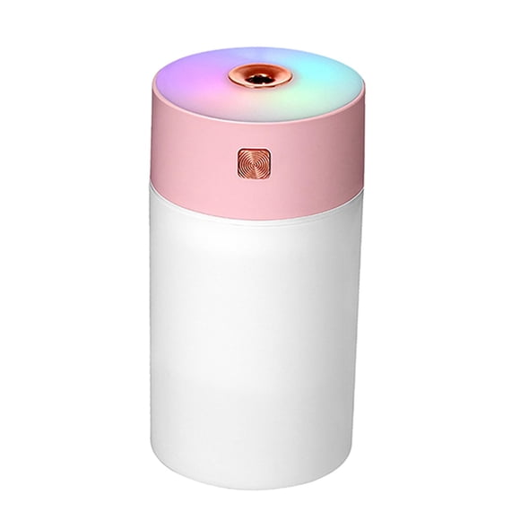 Mini Humidificador de aire para coche 300ml Rosa Sunnimix Difusor de niebla fría