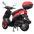 thumbnail image 4 of X-Pro Brand New 50cc Gas Moped Motorcycle, 10" Aluminum Wheels Electric/Kick Start! Large Headlights, 4 of 5