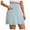 Z2-Light Blue, variant on Women Y2k Plaid Ruffle Mini Skirt Smocked Waist Pleated Tiered Short Skirt Aline Gingham Skirt Streetwear Blue, XL