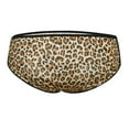 thumbnail image 6 of Bigersell Sheer Panties Clearance Women's Briefs Seamless Panty Style P-885 Polyester Bikini Panties High Waisted Thong Briefs High Waist Women's Bikini Panties Brown XL, 6 of 8
