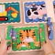 thumbnail image 2 of Rompecabezas de animales de madera 3D rompecabezas de doble cara para niños rompecabezas Montessori juguetes educativos para niños de 2 3 4 y 5 años, 2 of 5
