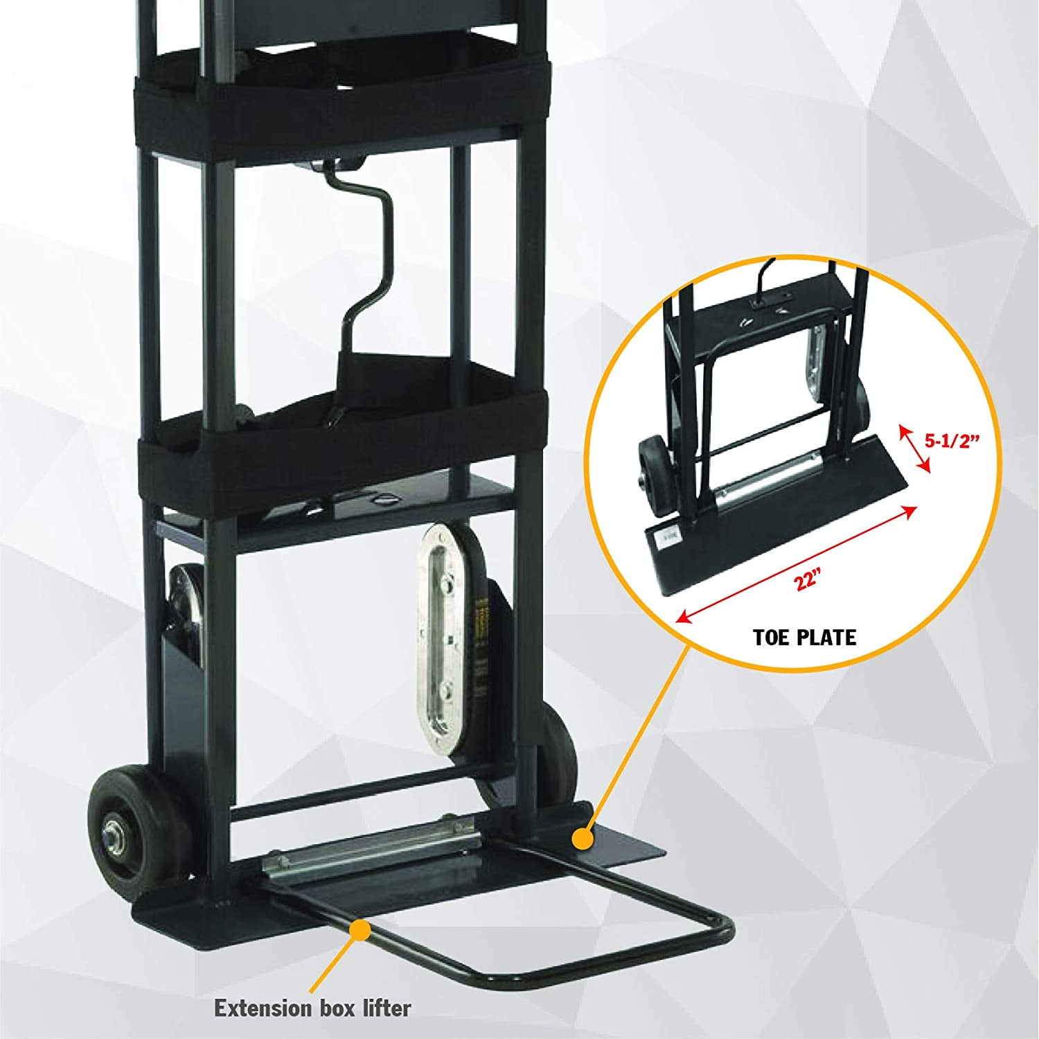 Olympia Tools 800 lb Hand Truck with Belt Tightener, 85-038