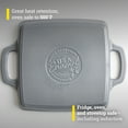 thumbnail image 4 of Lodge USA Enamel 11 Inch Grill Pan, Moonstruck, 4 of 7