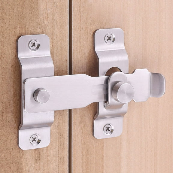DRAFIDEEP 1Pack Hasp Clasp Latch Lock for Window and Pet Cage Protection