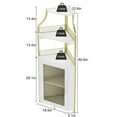 thumbnail image 2 of Corner Wine Bar Cabinet with Storage,Wine Rack Cabinet, 2 of 9