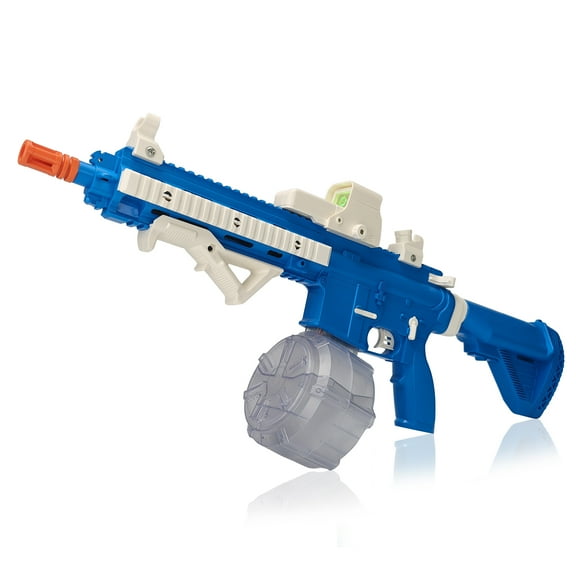 BIU BLASTER 30-Inch Gel Ball Blaster 140  FPS, 80  Ft Range Full-Size Electric Automatic Splatter Ball Blatser 7.4V 1400mAh Battery 30,000 Rounds for Outdoor Games, Ages 14  Years