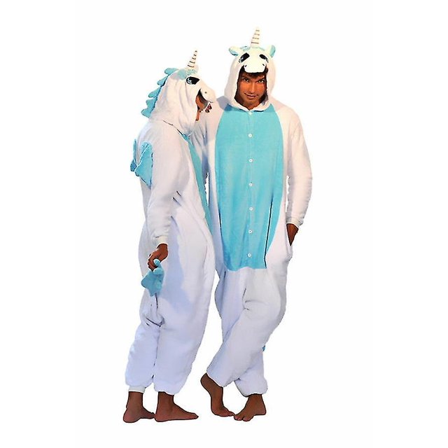 Unicorn Unisex Onesiee Kigurumi Fancy Dress Costume Hoodies Pyjamas Sleep Wear_y
