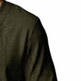 thumbnail image 6 of UQJfacai Long Sleeve Shirts for Men Textured Trendy V Neck T-Shirts Spring Casual Stylish Loose Fit Pullover Tops S-3XL, 6 of 6