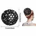thumbnail image 4 of serony 5pcs Hair Mesh For Updo Intricate Updo Hairstyles hand-crocheted using Effortlessly Hair Nets For Catering Padding, 4 of 6