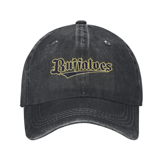 Orix Buffaloes Hat Washed Cotton Baseball Cap