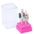 thumbnail image 1 of 7PCS Foret à Ongles Professionnel Portable Nail Art Foret Manucure Foret, 1 of 9