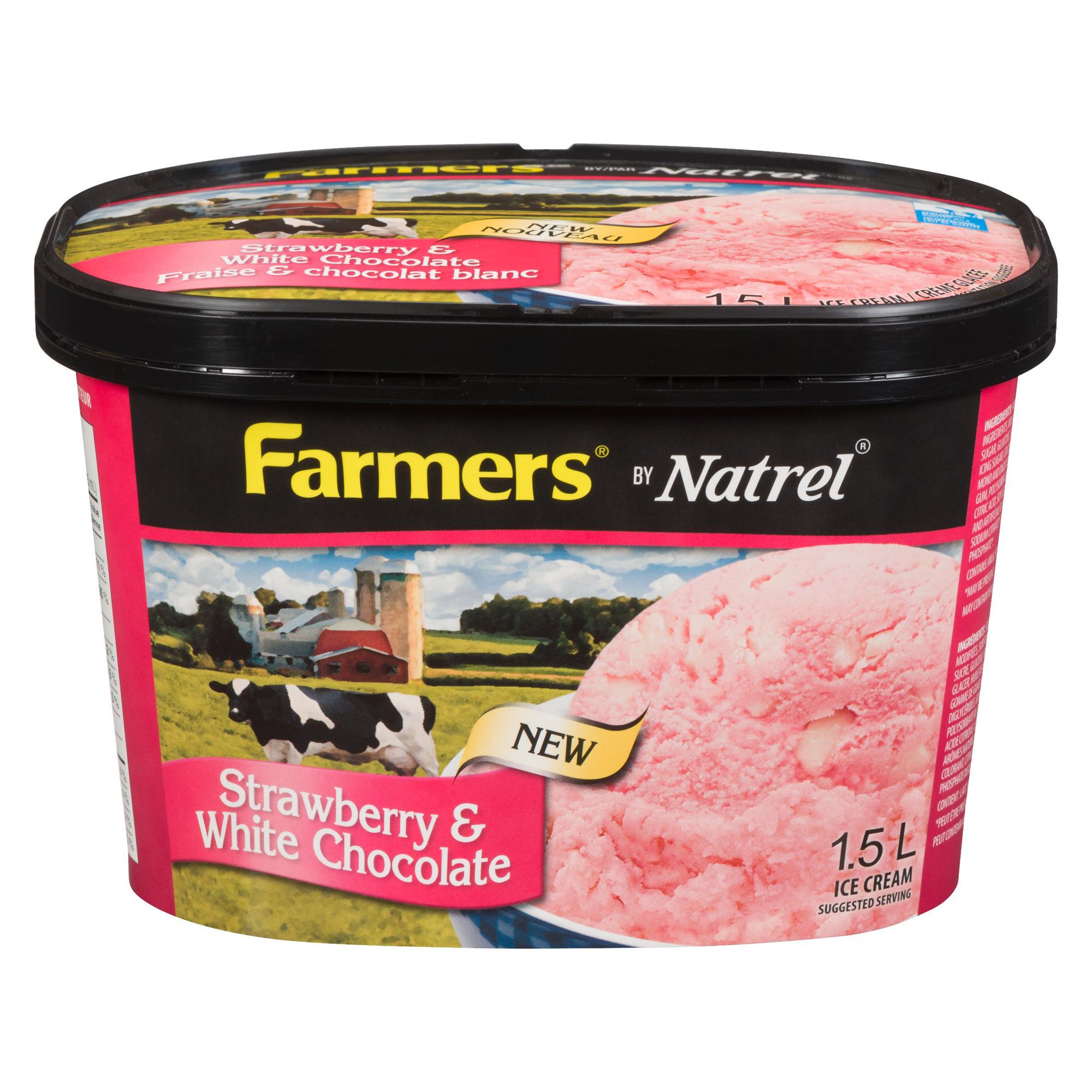 Creme Glacee Fraise Et Chocolat Blanc Farmers Walmart Canada