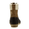 thumbnail image 4 of Josmo Little Kids Unisex Two-Tone Duck Boots - Brown Beige Tan, Size: 1, 4 of 5