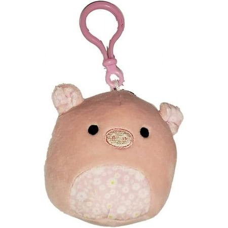 UPC: 0196566146532 | Squishmallows 3.5 Easter Clip-On Peter The Pig with Floral Belly