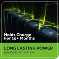 thumbnail image 6 of Greenworks 80V 21" Brushless Self-Propelled Cordless Electric Lawn Mower + 580 CFM Axial Leaf Blower + 16 " String Trimmer, W/4.0Ah Battery and 60 Minute Rapid Charger, 6 of 15