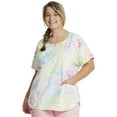 thumbnail image 4 of Heartsoul Break On Through Scrubs Top For Women Round Neck HS685, 4 of 7