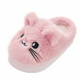 thumbnail image 2 of KANG Girls Slippers Cozy Cartoon Indoor Footwear For Kids Warm Soft Sole Home Comfort, 2 of 7