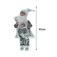 thumbnail image 5 of Holiday Decoration Christmas Doll Gift Xmas New Year Table Collectible Doll Desk Home Ornament Statue Santa Claus Decoration D, 5 of 7