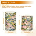 thumbnail image 6 of Yayeee Flameless Candles with Remote Flickering Battery Operated Multi Color Changing, Pink Floral Wave, 6 of 7