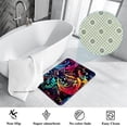 thumbnail image 3 of Note Machine Washable Non-Slip Polyester Door Rugs Office Rug Indoor Rug, 3 of 6
