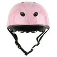 thumbnail image 6 of Justice Marble Pink Skateboarding, Scooter, Bike, Helmet with Impact Resistance for Ages 5+, 6 of 6