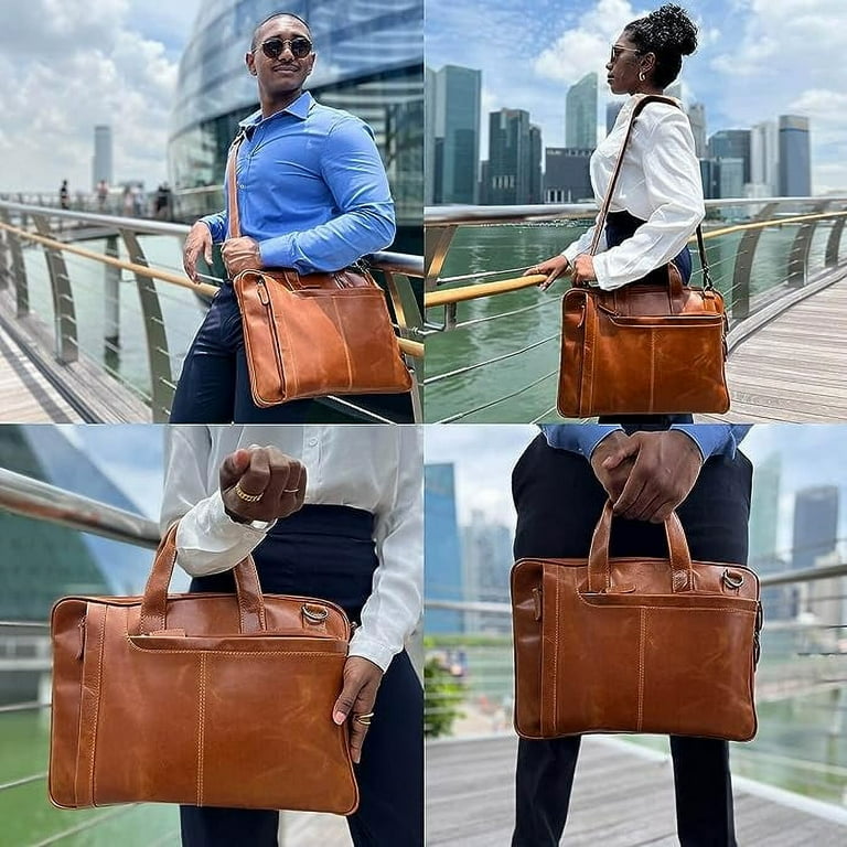 Original leather laptop bag hotsell