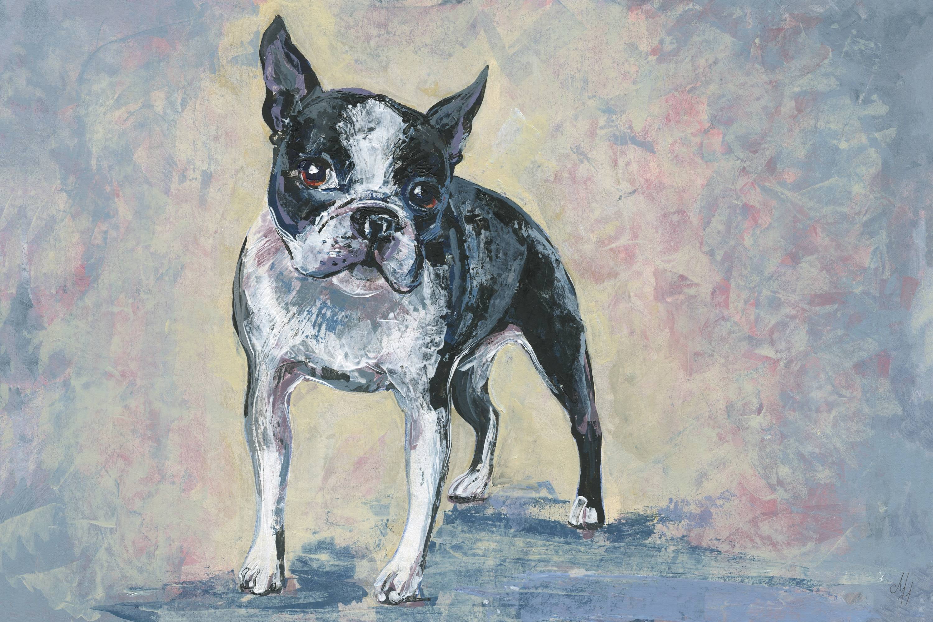 Marmont Hill Beware of Dog Canvas Wall Art - Walmart.com - Walmart.com