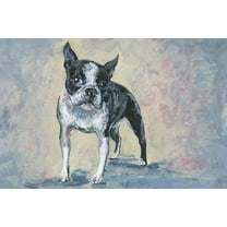 Marmont Hill Beware of Dog Canvas Wall Art