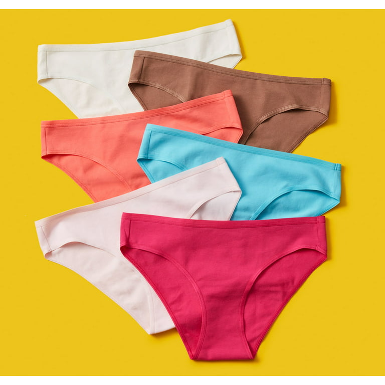 Yellowberry® Girls' 6PK High Quality Cotton Underwear Bikini