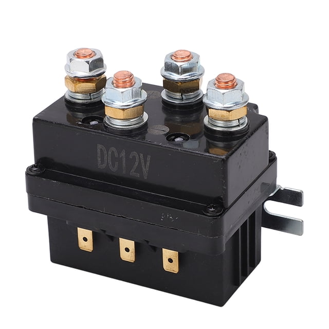 Oubit Winch Relay,Winch Relay 12V Brass Winch Relay Contactor Winch Relay Accessory Exceptional Reliability