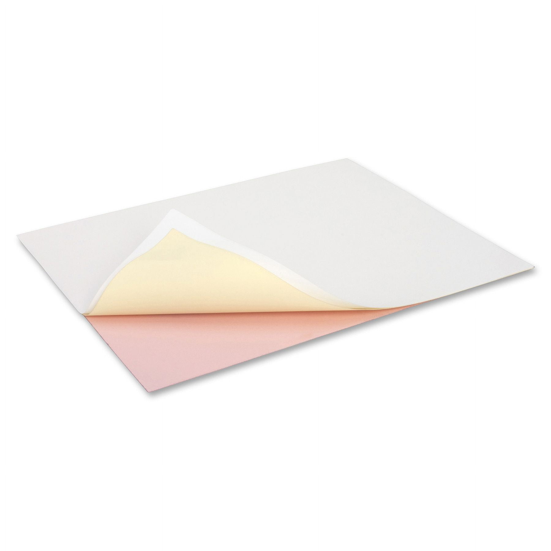 Ncr Paper Superior Carbonless Paper - For Inkjet Print - Letter - 8.50" X 11" - 92 Brightness - 501 / Pack - Pink, White, Canary (NCR5909)