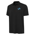 thumbnail image 2 of Men's Antigua  Black Detroit Lions Reprocess Polo, 2 of 3