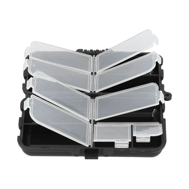 Fishing Tackle Storage Organizer, Fishing Tackle Box Wear-Resistant ABS  Plastic For Outdoor For Fishing 
