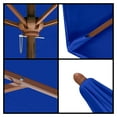 thumbnail image 4 of Astella 90" Pacific Blue Solid Print Hexagon Market Patio Umbrella, 4 of 5
