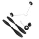 thumbnail image 3 of Piezas de Tren de Aterrizaje Bling Bling Para Aviones RC Accesorios Plástico, 3 of 14
