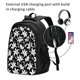 thumbnail image 2 of Easygdp Lilies Flowers Mochila para Laptop de Viaje con Puerto USB, Mochila para Laptop con Puerto de Carga USB para Mujeres y Hombres, 2 of 7