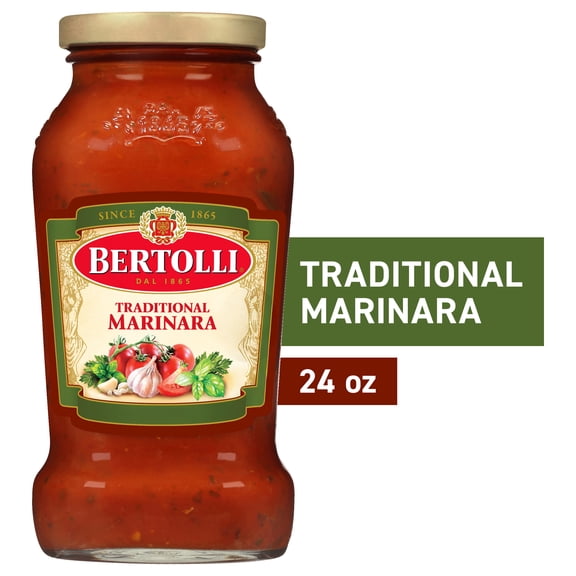 Bertolli Traditional Marinara Sauce, Tomato Pasta Sauce, 24 oz