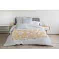 thumbnail image 3 of Simply Daisy 50" x 60" Evelyn Fleece Throw Blanket, Corn Yellow, 3 of 4