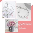 thumbnail image 6 of 24Pcs 2 Styles Natural Rose Quartz Pendants with Stainless Steel Snap On Bails Faceted Bullet Gemstone Pendant Quartz, 6 of 8