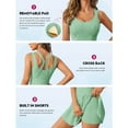 thumbnail image 3 of Sherrylily Women Sleeveless 2-in-1 Athletic Tennis Golf Dress Underneath Active Dresses with Built-in Shorts, 3 of 5