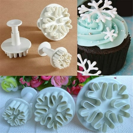 Fondant Cake Sugarcraft Decorating Biscuit Plunger Cutter Flower