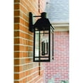 thumbnail image 4 of Capital Lighting-927131BK-Braden - Three Light Outdoor Wall Lantern Black Finish with Clear Glass, 4 of 4