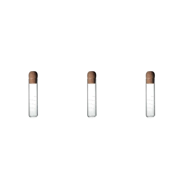 Colador de té Wosthever Filtro de tubo de vidrio infusor de hierbas Type1