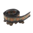 thumbnail image 4 of 1 Yarda Cinta de Jacquard do Colgante de Monedas Estilo Tribal Suministro Zulema Ribete de cinta jacquard, 4 of 6