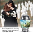 thumbnail image 4 of Dragonfly Miniature Urns For Human Ashes Women And Men, frog Small Keepsake Urn For Male And Female, Funeral Ash Urns Mini, Blue Urn For Human Ashes Adult Female Mom, Little,3 Inch, 4 of 7